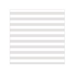 Horizontal Stripes - White and Platinum Gray Small Satin Scarf  (Square)