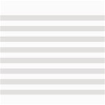 Horizontal Stripes - White and Platinum Gray Collage 8  x 10 