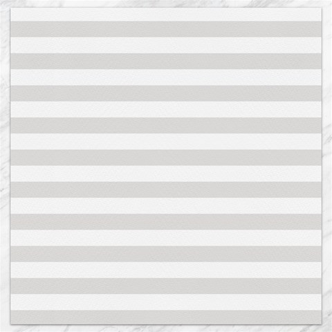 Horizontal Stripes 11.4 x11.56  Canvas - 1