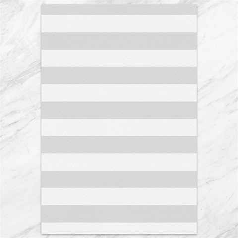 Horizontal Stripes 11.88 x17.36  Canvas - 1