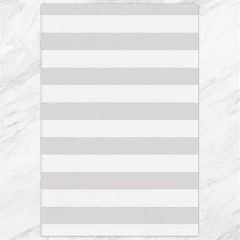 Horizontal Stripes 19.62 x28.9  Canvas - 1