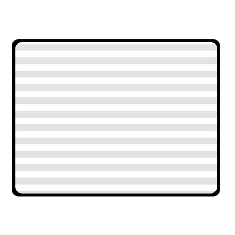 Horizontal Stripes 45 x34  Blanket Back