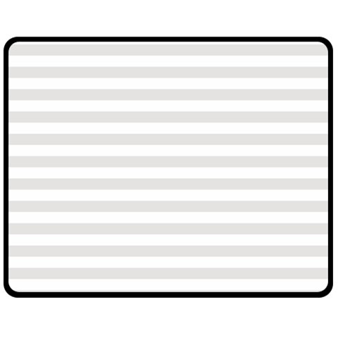 Horizontal Stripes 58.8 x47.4  Blanket Front
