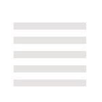 Horizontal Stripes - White and Platinum Gray Greeting Card 5  x 7 