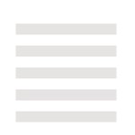 Horizontal Stripes - White and Platinum Gray Greeting Card 4.5  x 6 