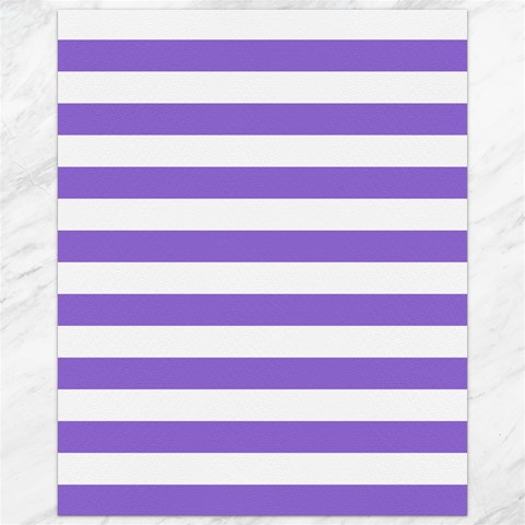 Horizontal Stripes 15.75 x19.29  Canvas - 1