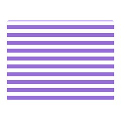 Horizontal Stripes 35 x27  Blanket Back