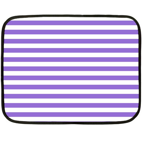 Horizontal Stripes 35 x27  Blanket Front
