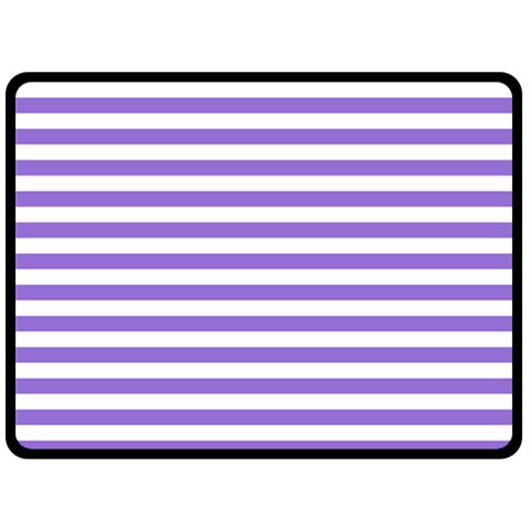 Horizontal Stripes 80 x60  Blanket Front