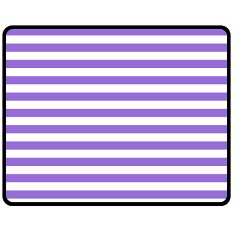 Horizontal Stripes 60 x50  Blanket Front