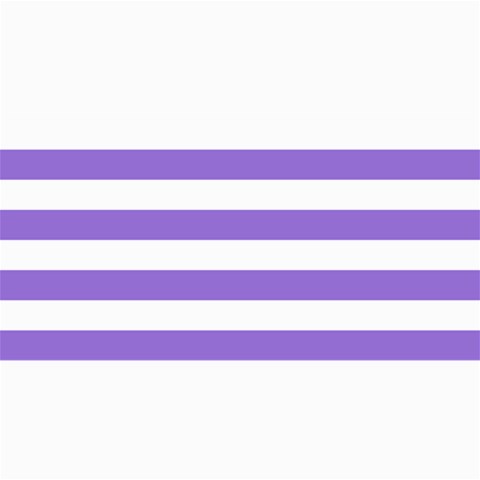 Horizontal Stripes 8 x4  Photo Card - 1