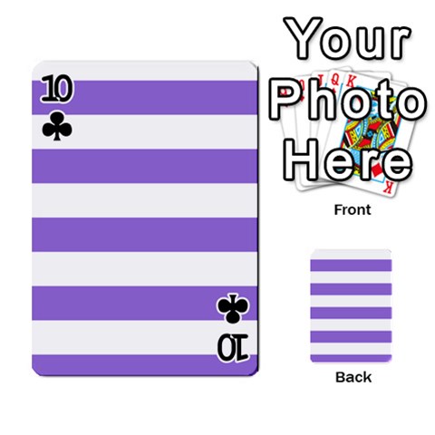Horizontal Stripes Front - Club10
