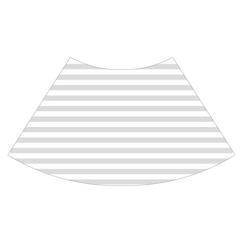 Horizontal Stripes Skirt Back