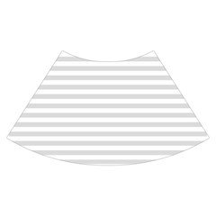 Horizontal Stripes Skirt Back