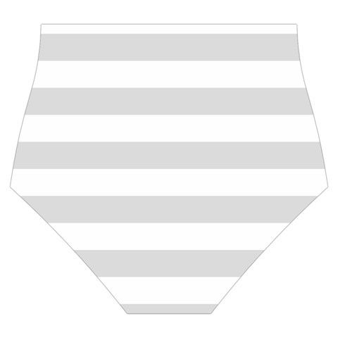 Horizontal Stripes Bottom Back