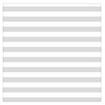 Horizontal Stripes - White and Gainsboro Gray Large Satin Scarf (Square)
