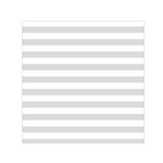 Horizontal Stripes - White and Gainsboro Gray Small Satin Scarf  (Square)