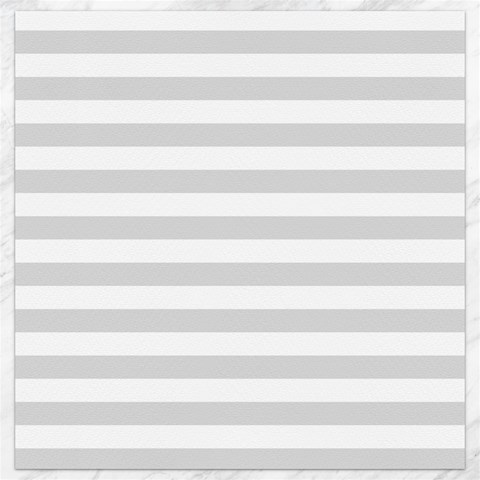 Horizontal Stripes 11.4 x11.56  Canvas - 1