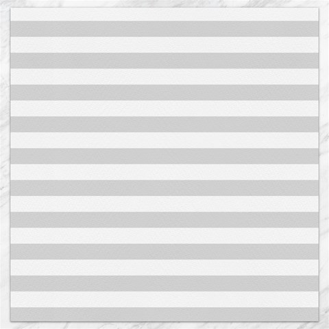 Horizontal Stripes 15.2 x15.41  Canvas - 1