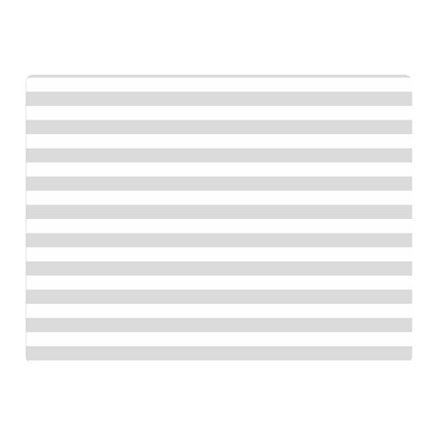 Horizontal Stripes 35 x27  Blanket Front