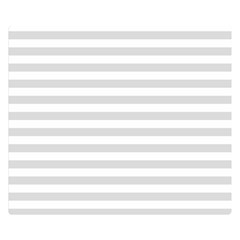 Horizontal Stripes 50 x40  Blanket Back