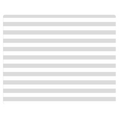 Horizontal Stripes 60 x50  Blanket Back