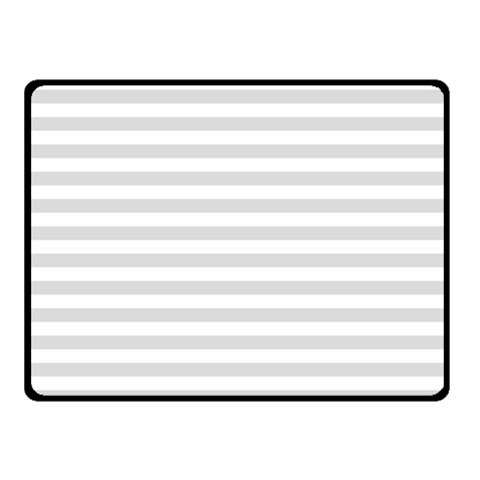 Horizontal Stripes 45 x34  Blanket Front