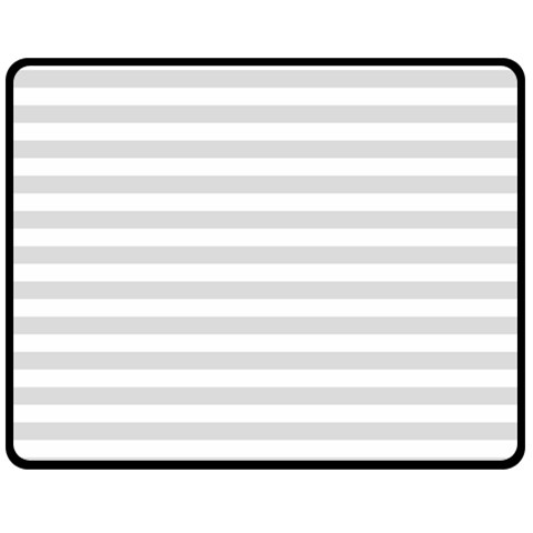 Horizontal Stripes 58.8 x47.4  Blanket Front