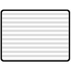 Horizontal Stripes 80 x60  Blanket Front