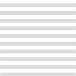 Horizontal Stripes - White and Gainsboro Gray ScrapBook Page 12  x 12 