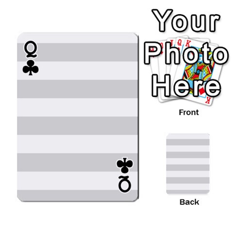 Queen Horizontal Stripes Front - ClubQ