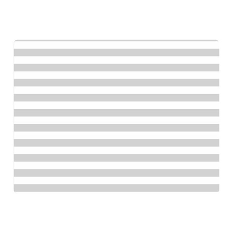 Horizontal Stripes 35 x27  Blanket Front