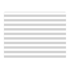 Horizontal Stripes 35 x27  Blanket Back