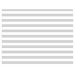 Horizontal Stripes - White and Light Gray Double Sided Flano Blanket (Medium)