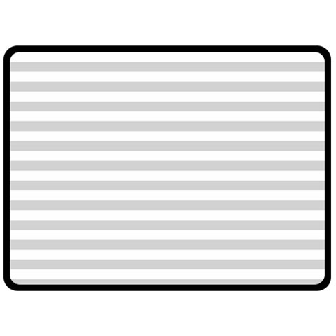 Horizontal Stripes 80 x60  Blanket Front