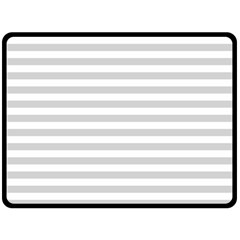 Horizontal Stripes 80 x60  Blanket Back