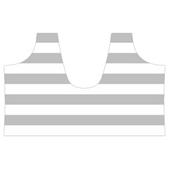Horizontal Stripes Top Back