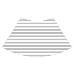 Horizontal Stripes Skirt Back