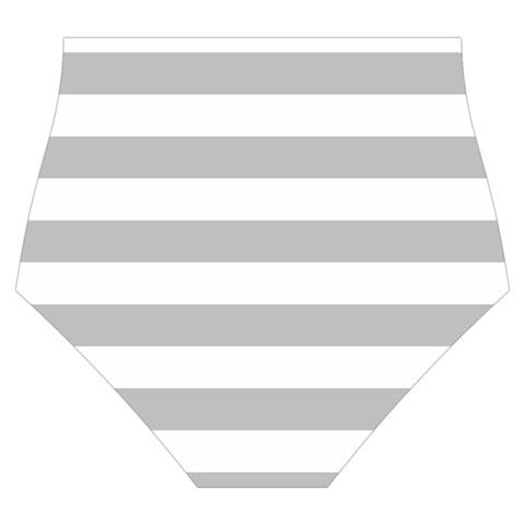 Horizontal Stripes Bottom Back