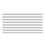 Horizontal Stripes - White and Silver Gray Satin Wrap