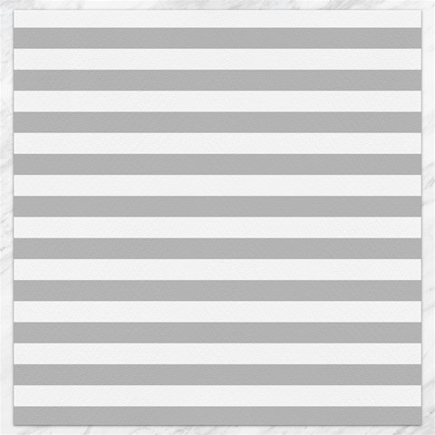 Horizontal Stripes 11.4 x11.56  Canvas - 1