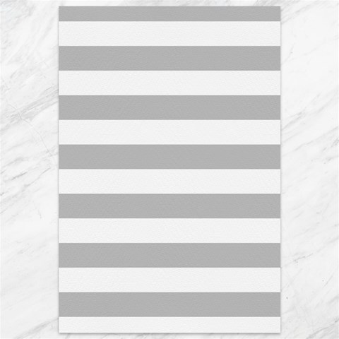 Horizontal Stripes 11.88 x17.36  Canvas - 1