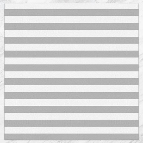 Horizontal Stripes 15.2 x15.41  Canvas - 1