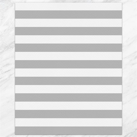 Horizontal Stripes 15.75 x19.29  Canvas - 1