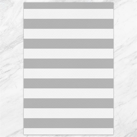 Horizontal Stripes 19.62 x28.9  Canvas - 1