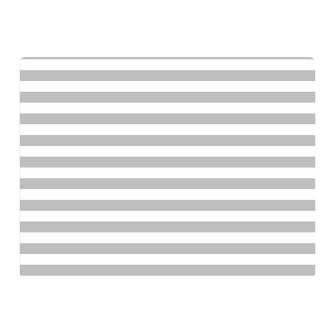 Horizontal Stripes 35 x27  Blanket Front