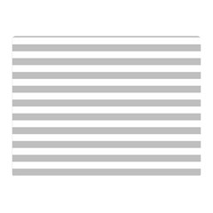 Horizontal Stripes 35 x27  Blanket Back
