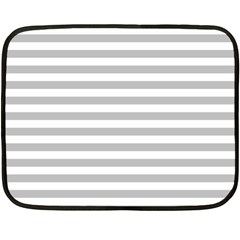 Horizontal Stripes 35 x27  Blanket Back