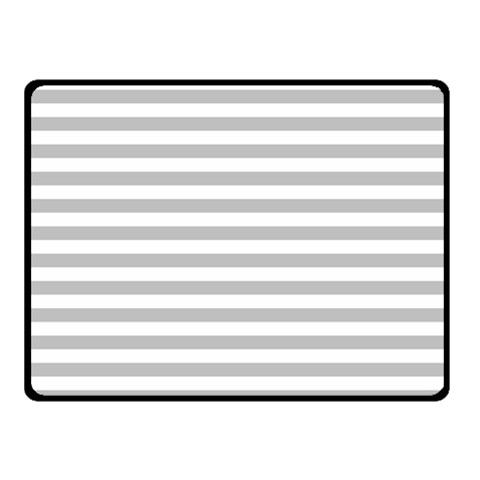 Horizontal Stripes 45 x34  Blanket Front