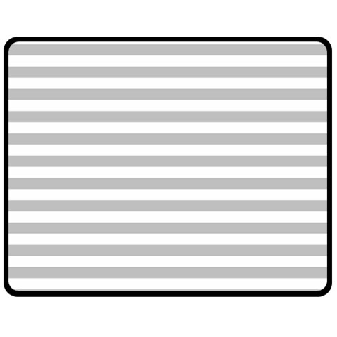 Horizontal Stripes 58.8 x47.4  Blanket Front